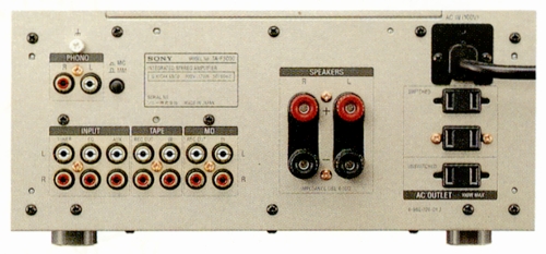 SONY TA-F3000の仕様 ソニー