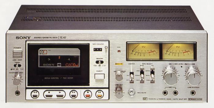 SONY TC-K7/TC-K7Bの仕様 ソニー