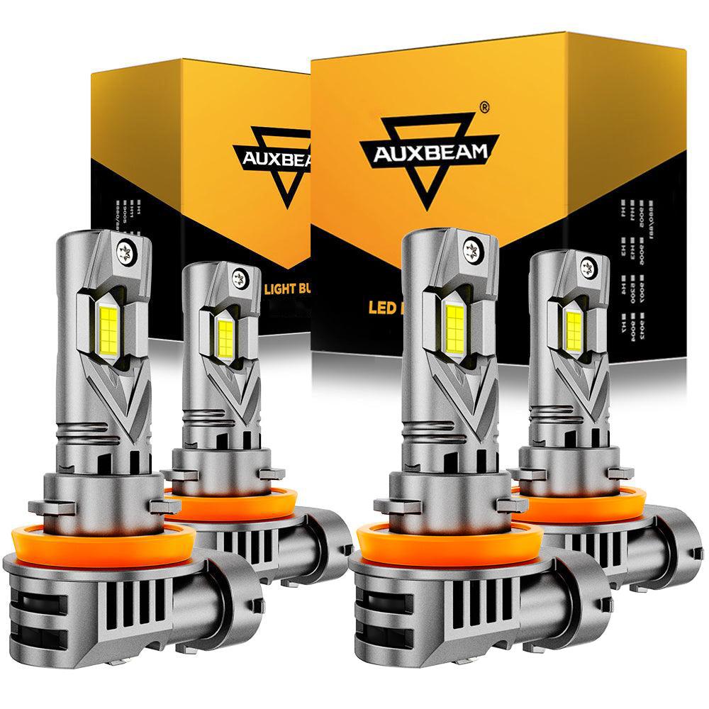 Auxbeam® 1:1 Mini Size 22000LM LED Headlight Bulbs | Wireless LED