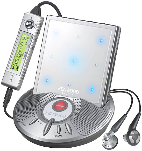 ケンウッド、“NEW クリアデジタルアンプ”搭載MDプレーヤー