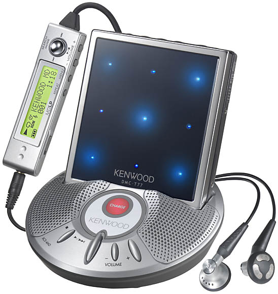 ケンウッド、“NEW クリアデジタルアンプ”搭載MDプレーヤー