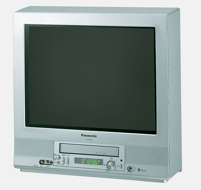 松下、フラットブラウン管を採用したテレビデオ「2SHOT T(タウ)」