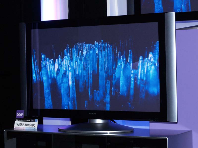 日立、HDDレコーダやWチューナを内蔵したPDP「Wooo」