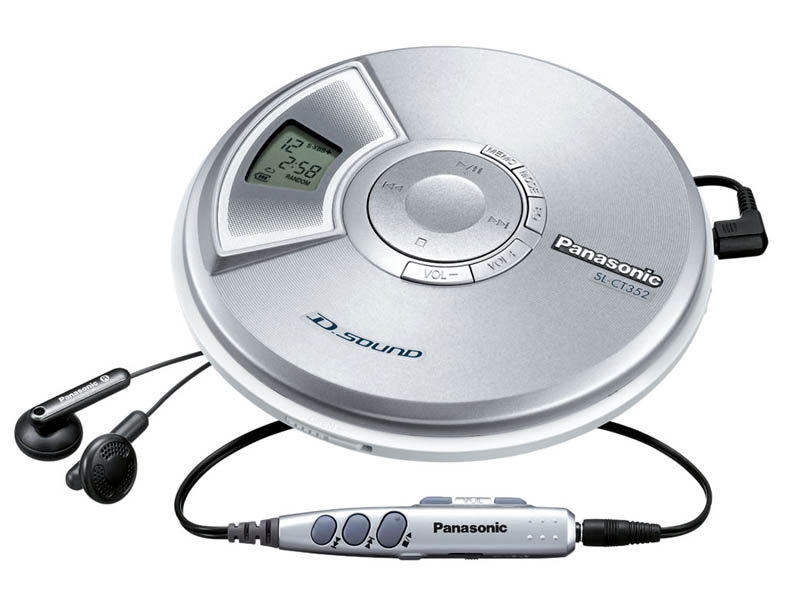 松下電器、「D.SOUND」搭載のポータブルCDプレーヤー2モデル