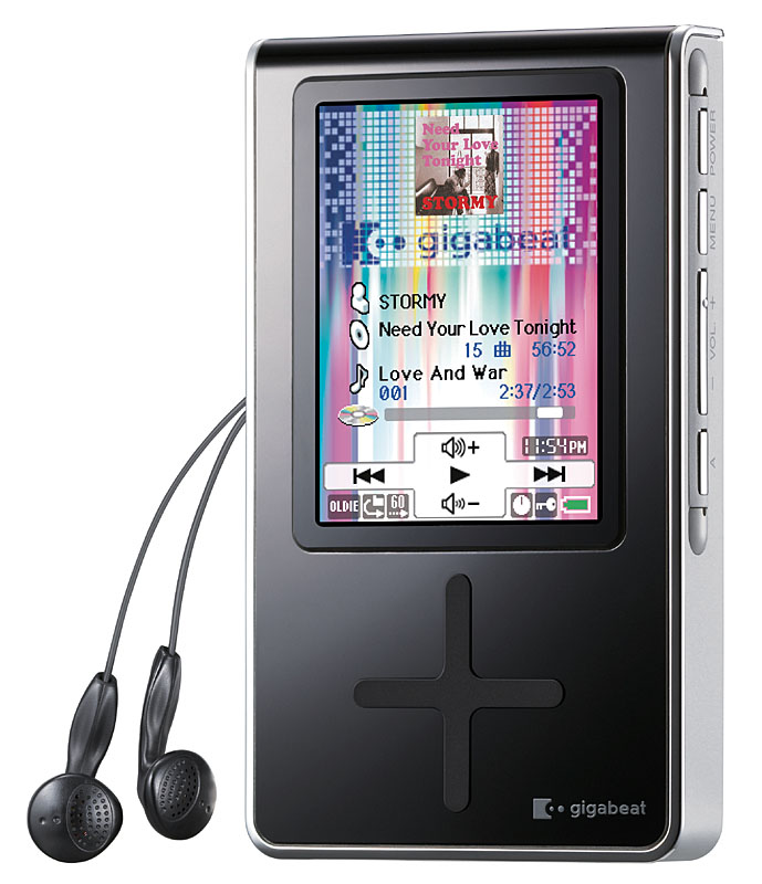 東芝、新「gigabeat Xシリーズ」の20/60GBモデル