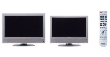 日立リビングサプライ、23/20V型ワイド液晶テレビ