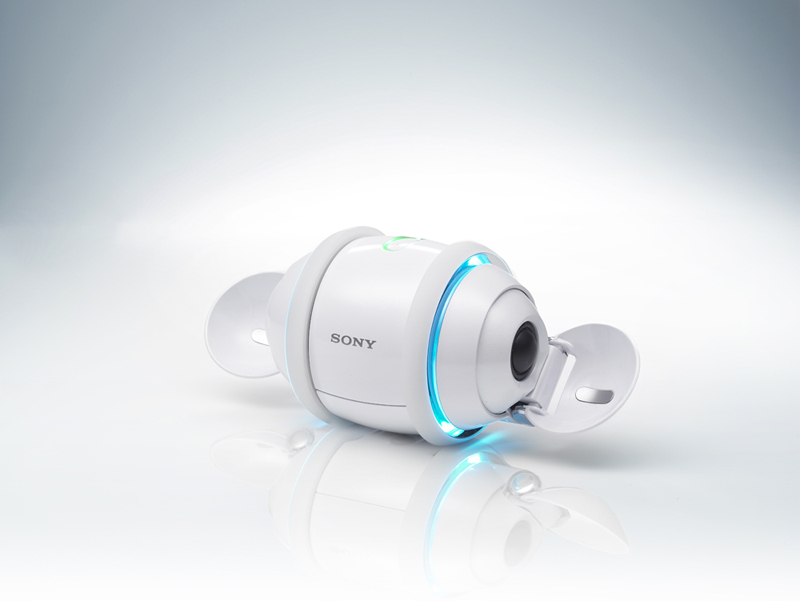 ソニー、踊る音楽プレーヤー「Rolly」