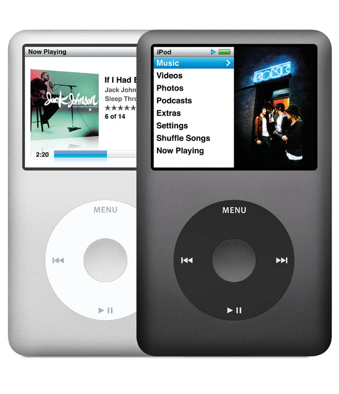 アップル、120GB HDD搭載で29,800円のiPod classic