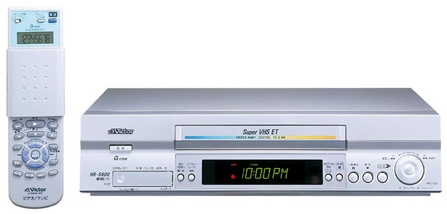 ビクター、パネル文字サイズを大きくしたS-VHSデッキ新シリーズ