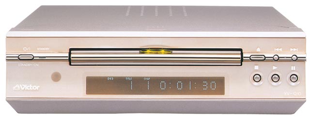 ビクター、A4サイズ大のMP3対応DVDプレーヤー