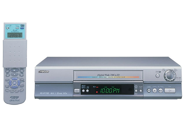 ビクター、5倍モード対応のS-VHSビデオ4機種