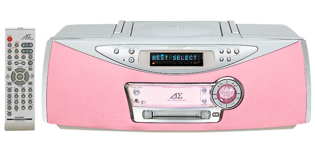 シャープ、1ビットデジタルアンプ内蔵のCD/MDシステム