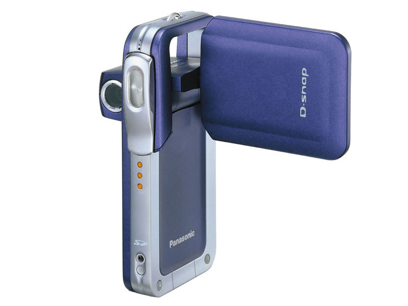 松下、30fpsのMPEG-4撮影/テレビ録画に対応したD-snap
