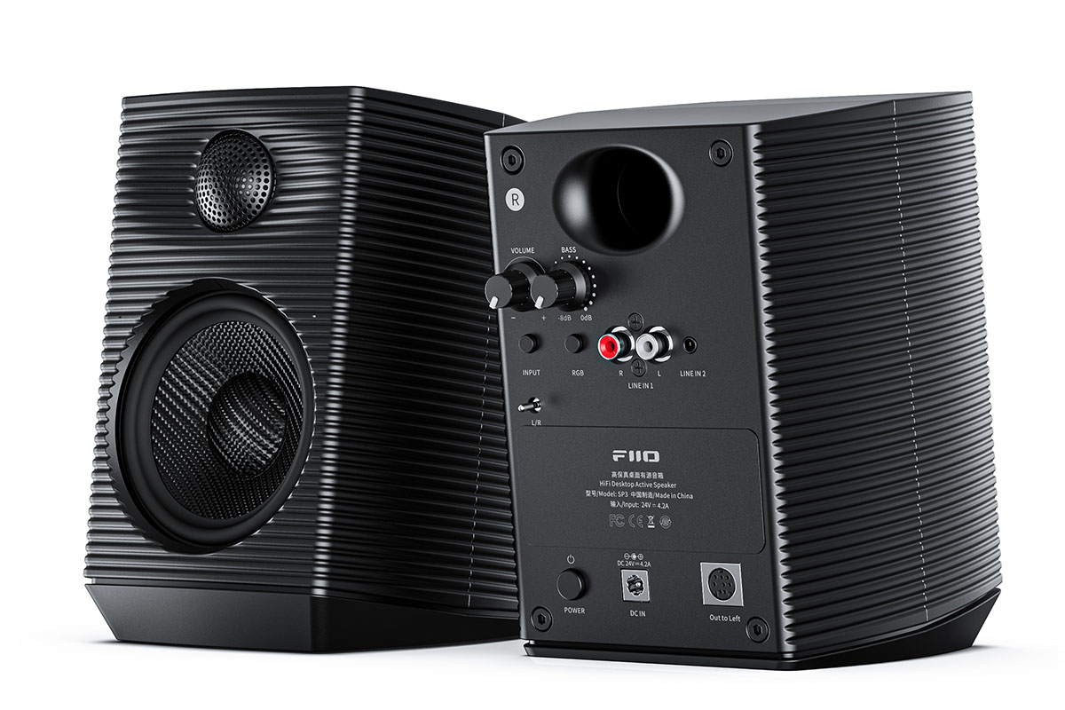 FiiO初のアクティブスピーカー「SP3」。マルチアンプ駆動で約49500円