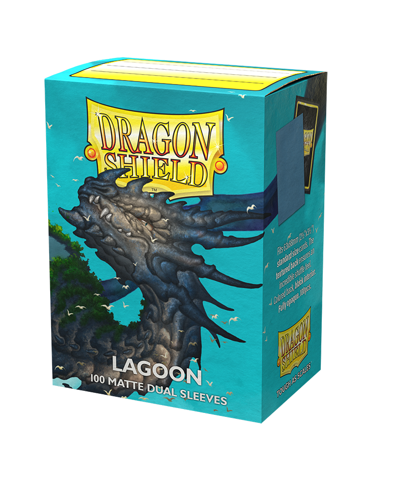 Dragon Shields: (100) Dual Matte Lagoon – BAM Cards