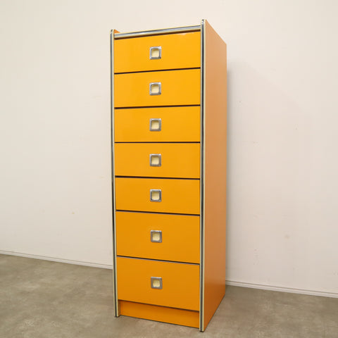 レトロポップチェスト・タンス オレンジ – バナルオンラインショップ