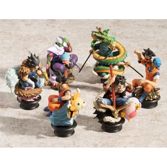 ドラゴンボール改×ONE PIECE×トリコ チェスピースコレクションR