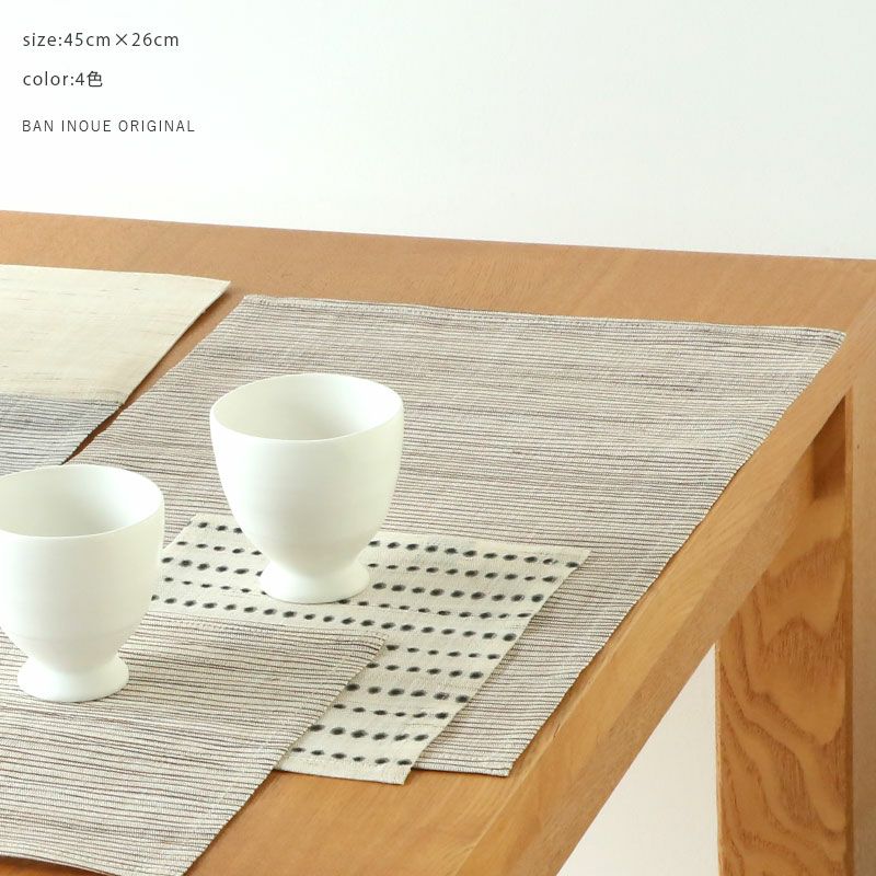 花紋ランチョンマット｜BAN INOUE