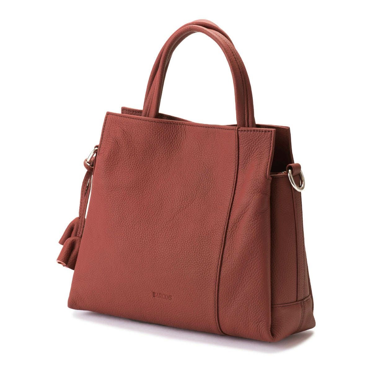 チャーム付き2wayレザーハンドバッグ＜ルル＞ | バルコス公式