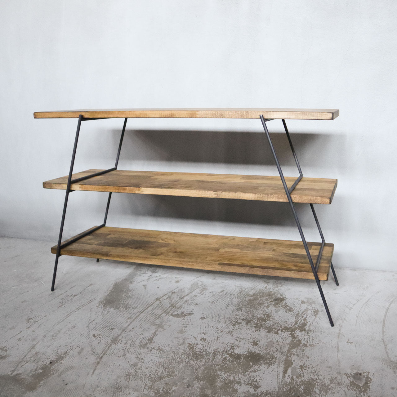 3S ラダーシェルフ | オーダーメイドのアイアン家具を中心に数多くの