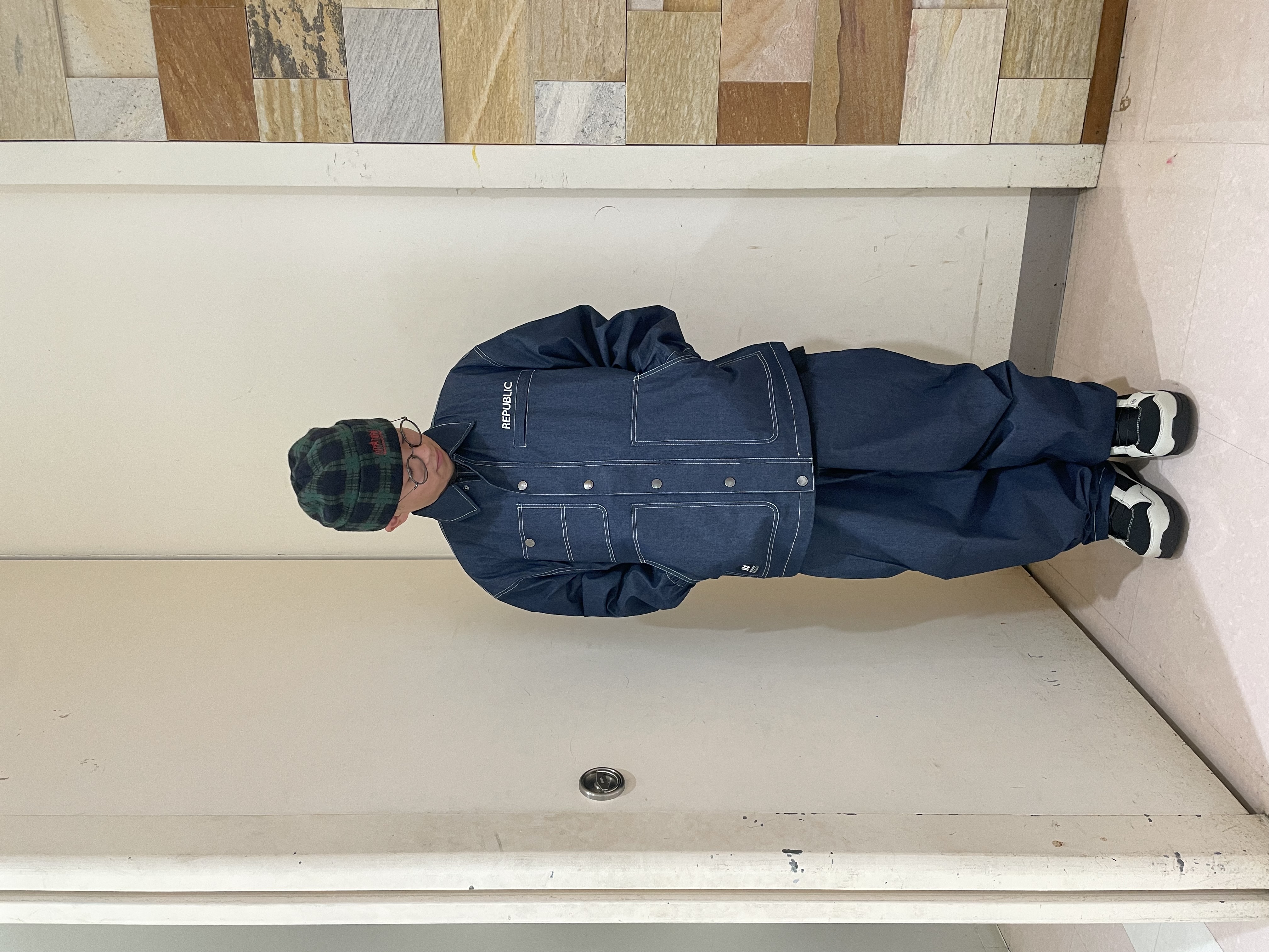 REPUBLIC リパブリック PT BAGGY DENIM スノーボード ウェア パンツ