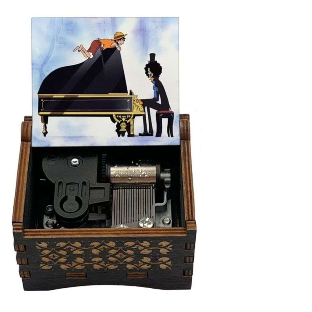 Binks'Sake Vintage Wooden Music Box – Bearlovesonepiece