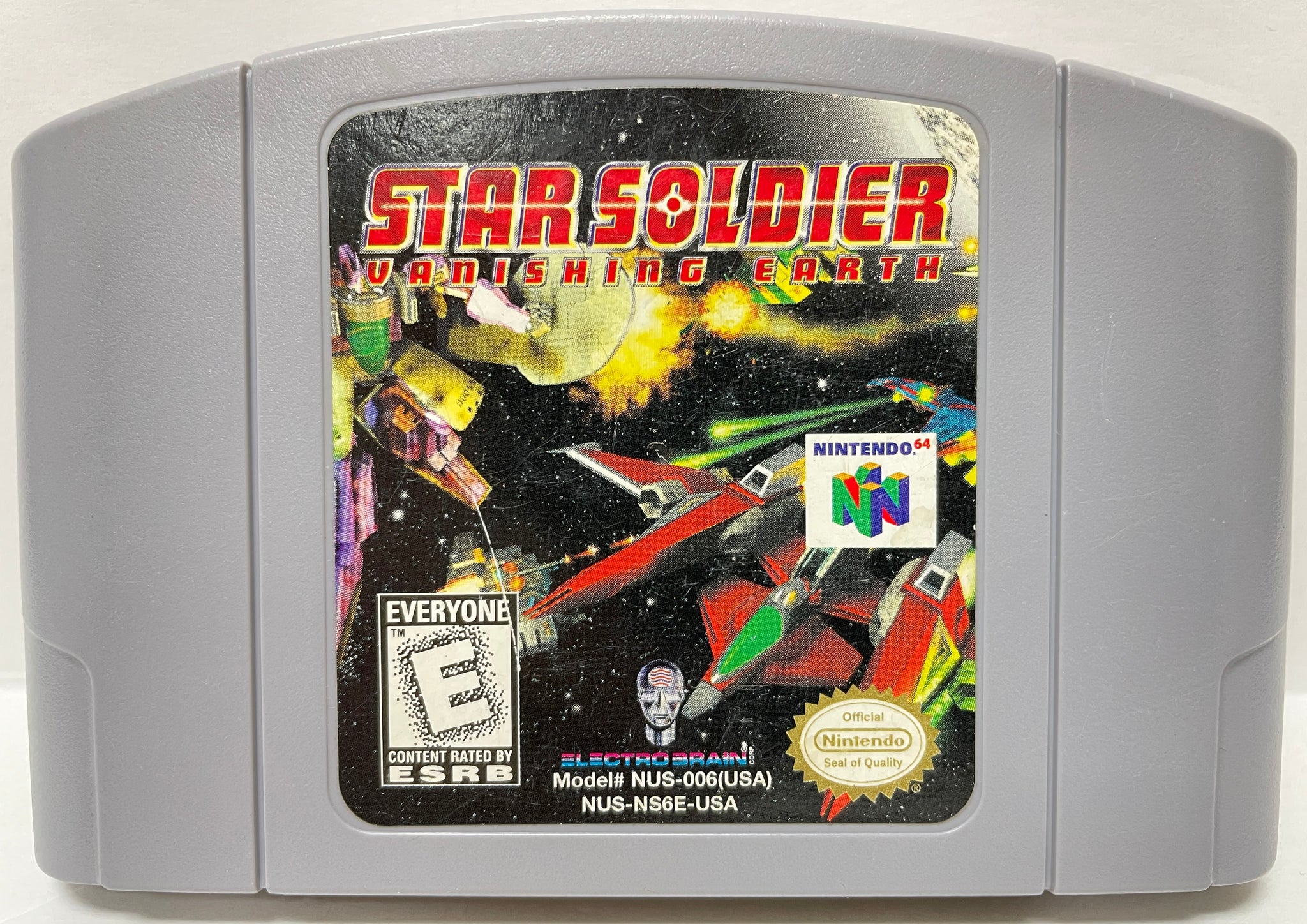 Star Soldier Vanishing Earth Nintendo 64 N64 Original Game | 1998