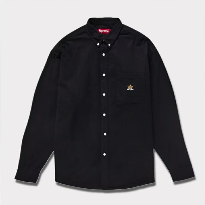 Supreme シュプリーム 2024AW Loose Fit Flannel Oxford Shirt ルーズ
