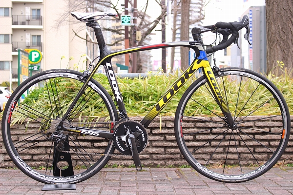 LOOK 695 Light 2015 L スーパーレコード 11S カーボン ロードバイク