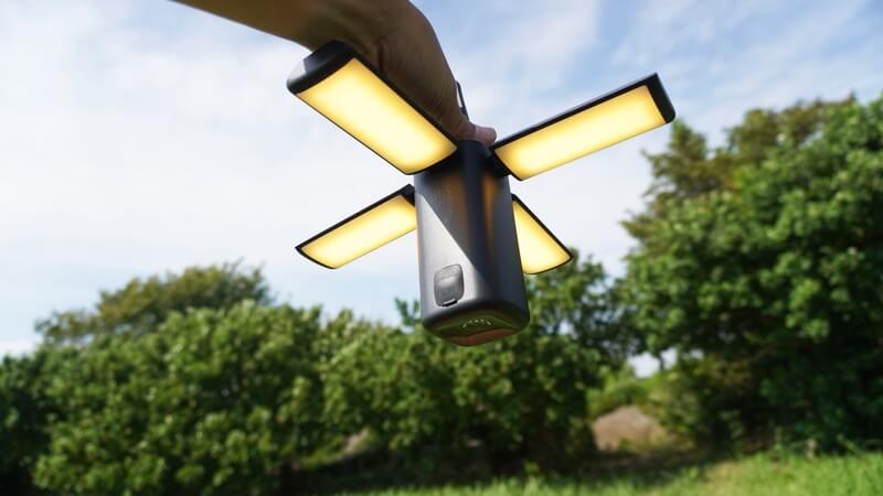 多彩な明るさ調整ができるLACITA 「EL BRIGHT 1」LEDランタンを