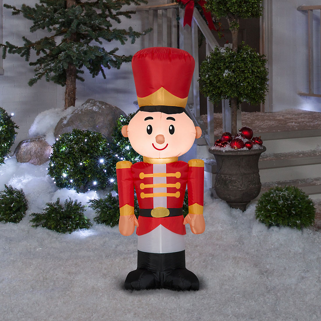 Gemmy Christmas 4' Inflatable Toy Soldier | BJ's Wholesale Club