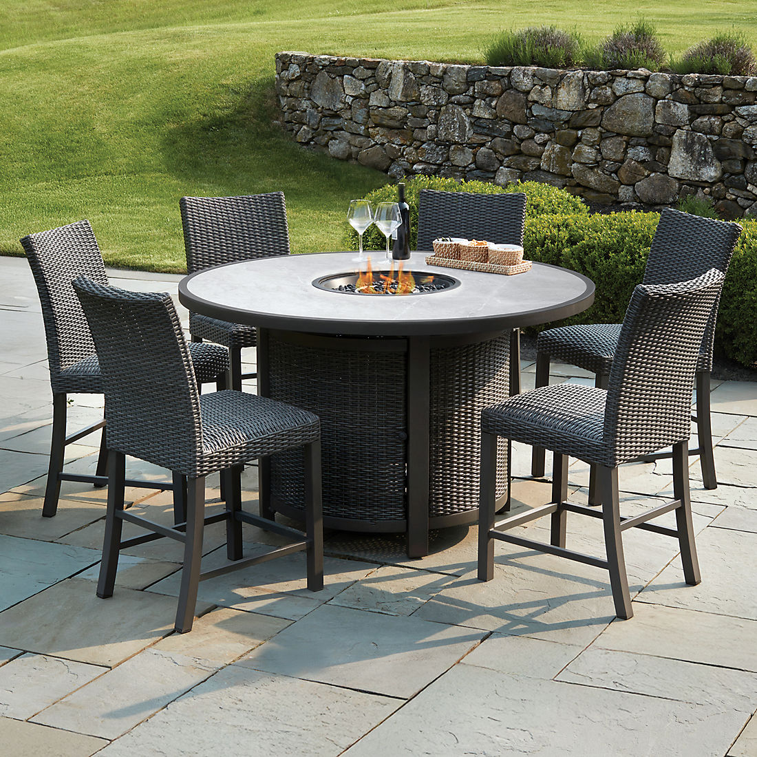 Berkley Jensen Randolph 7-Pc. High Fire Dining Set | BJ's