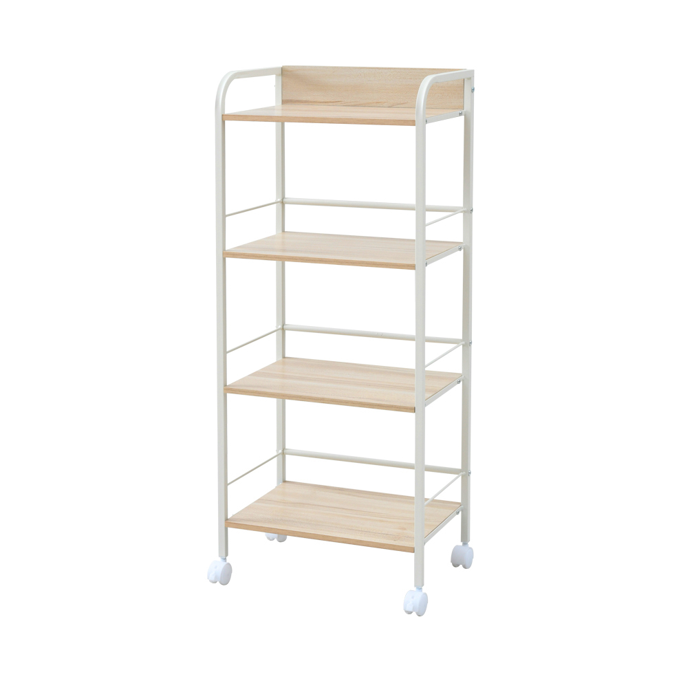 商品情報_キャスター付リビングラック(4段) | 山善の商品情報サイト