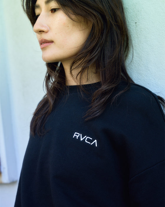 OUTLET】RVCA レディース BANDANA VA BOX SWEAT SS トレーナー 【2025