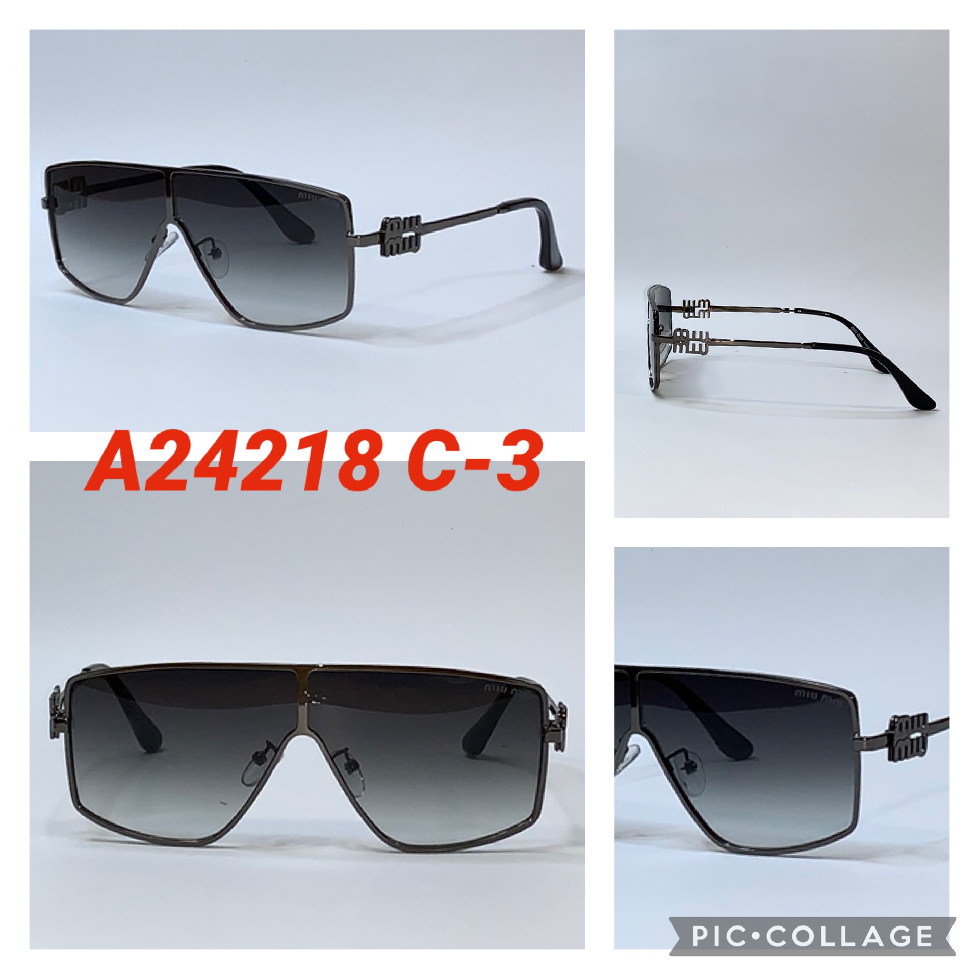 Молодежные Женские очки Маска MIU MIU (Реплика) |