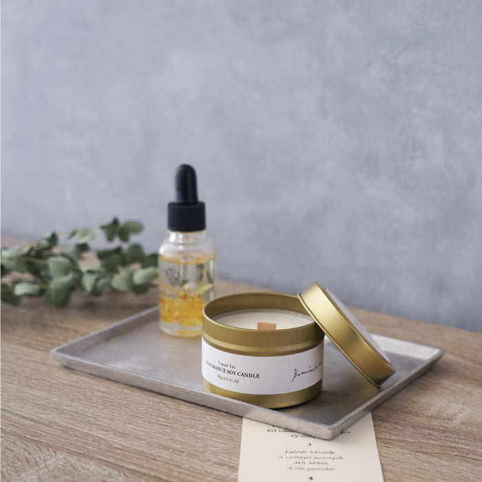 金木犀の香り｜トラベルティンキャンドル MAGNISOUR｜Botanicfolk