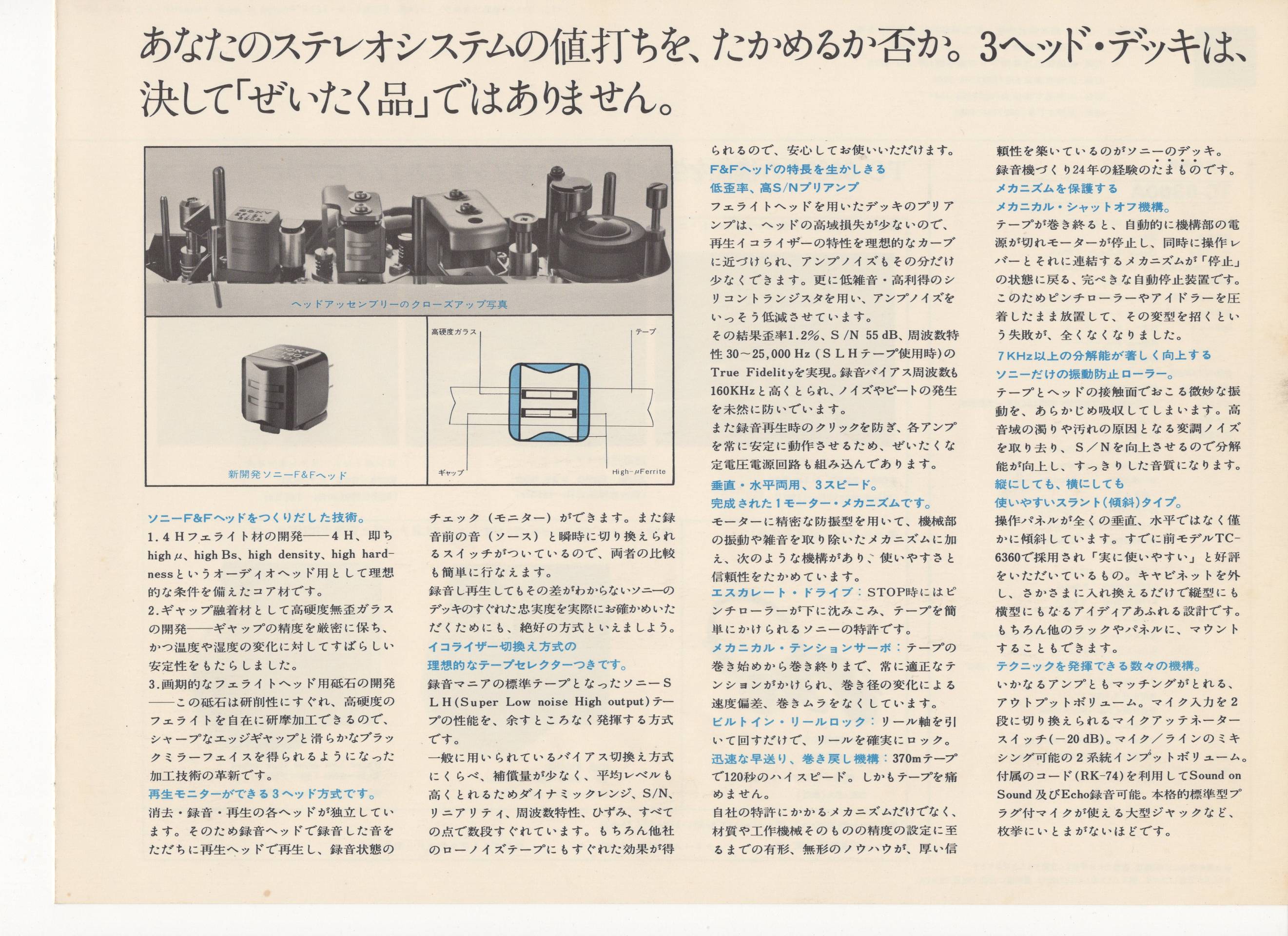 TC-6360A 1974年1月 | ソニー坊やと呼ばれた男