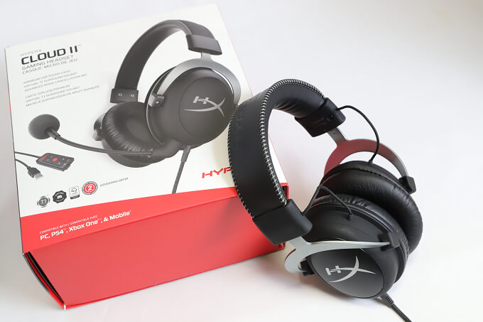 HyperX Cloud II 使用感レビュー】ヘッドセットとしては微妙だけど