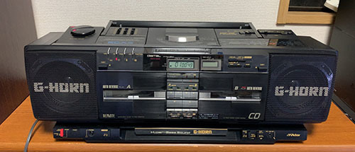 Victor CDラジカセ RC-X9 | ものことごはん