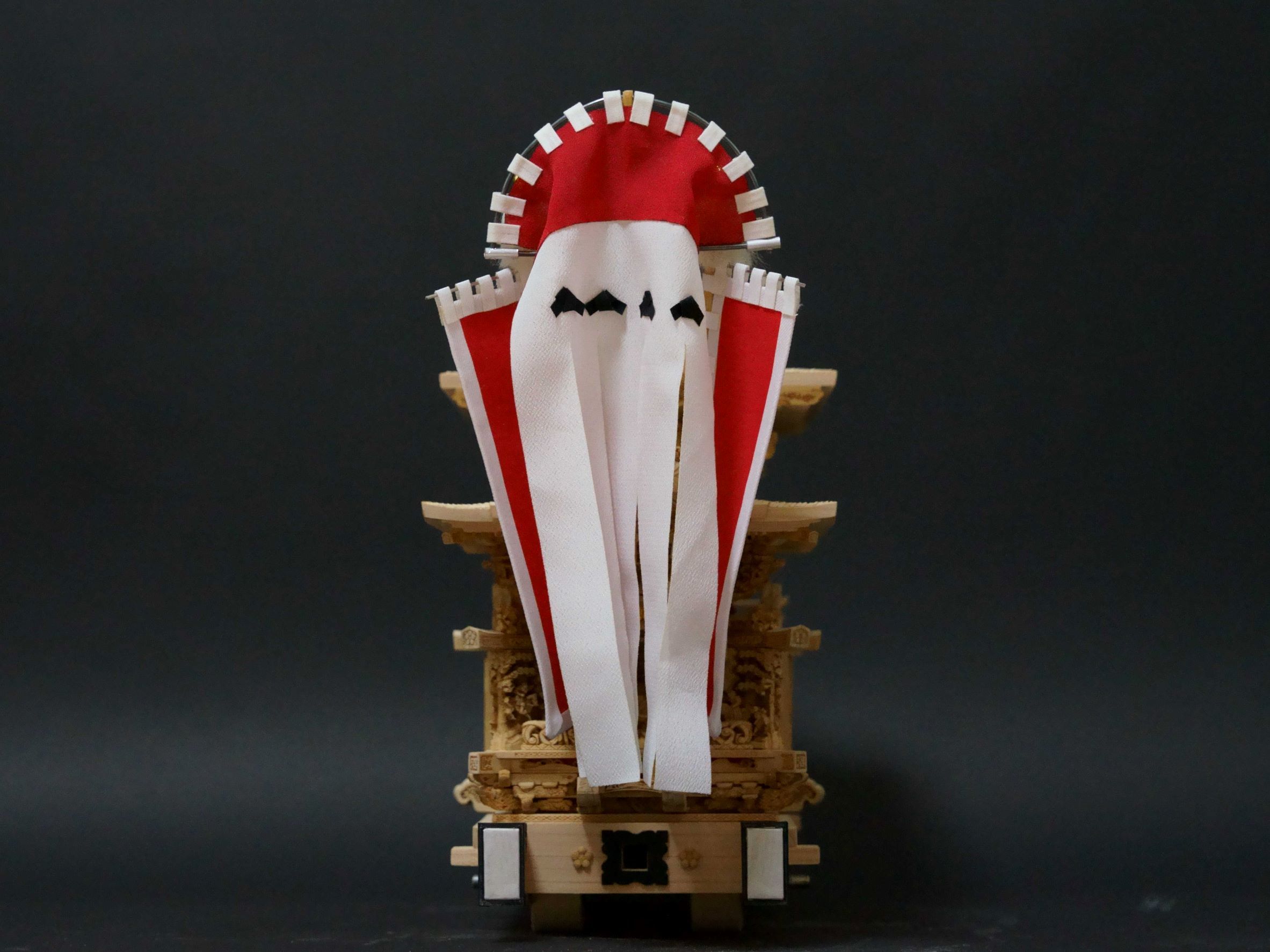 沼町先代地車1/20モデル - ミニだんじり製作 織広堂