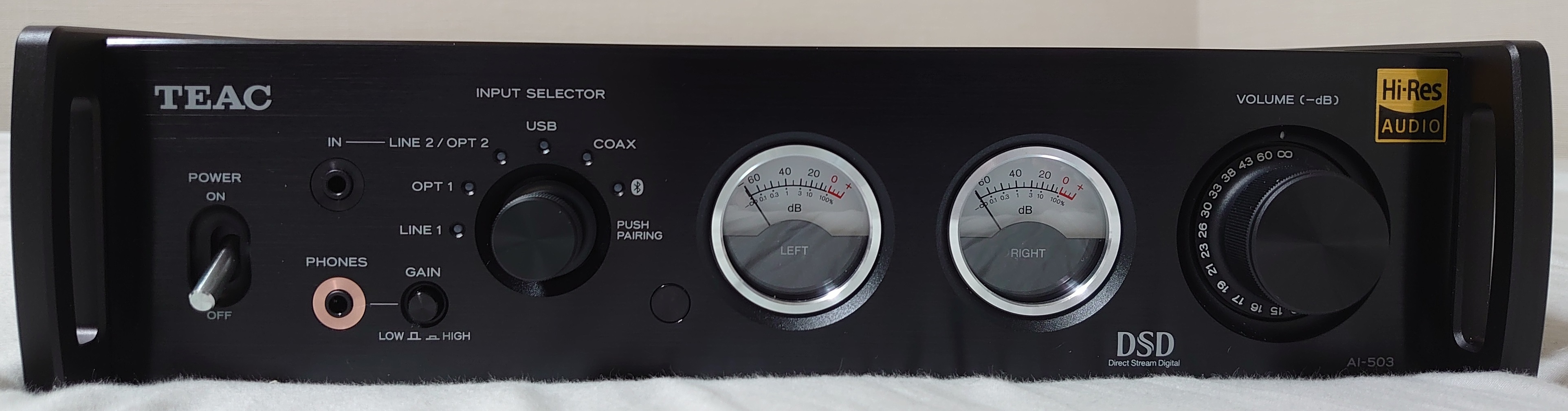 TEAC AI-503 (プリメインアンプ) 導入 - モノモノ