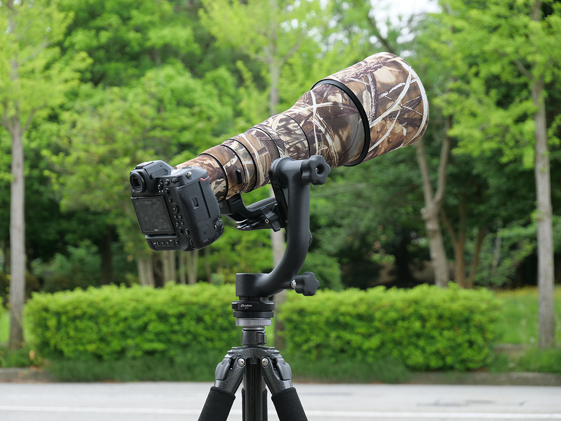 NIKKOR Z 800mm f/6.3 VR S にレンズコートを装着 - ユーシートレード