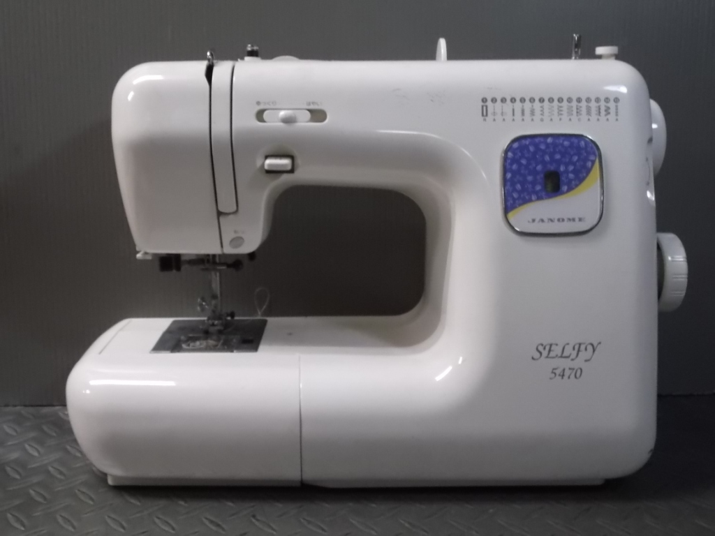 ジャノメ 電子ミシン本体 SELFY 5470 メンテナンス済み ジャノメ 電子