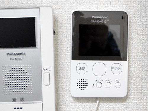 Panasonic ワイヤレスドアモニター (ドアモニ SDM310) を設置〜利用編 | 