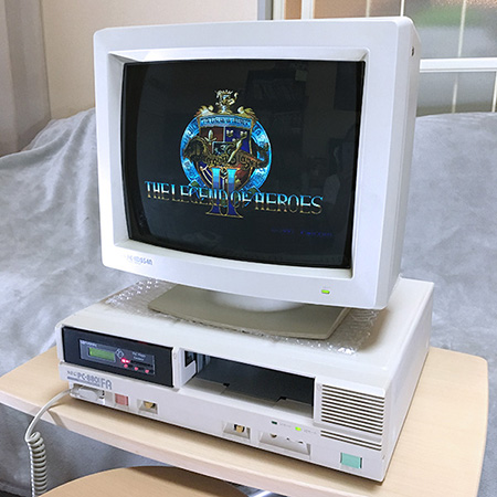 レトロゲームやりたい！：名機PC8801FAを神機にする : シネマとグルメ