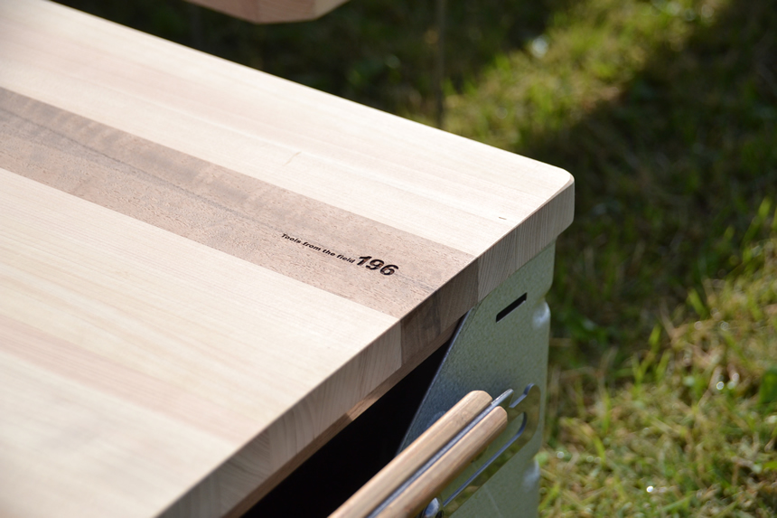 シェルコン25】天板をひのきでオーダー製作！！ - 196 CAMP BLOG