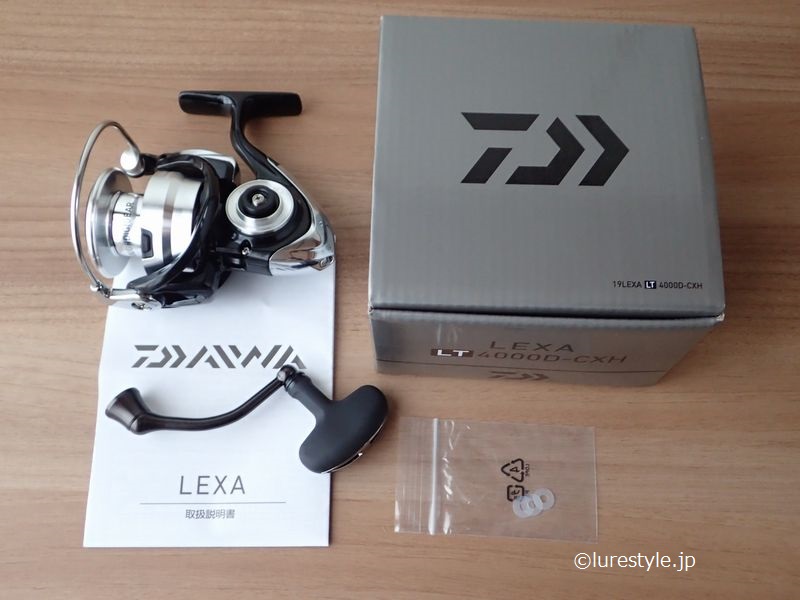 ダイワ 19 レグザ LT4000D-CXH Fインプレ 特徴と各部重量 ｜ blog
