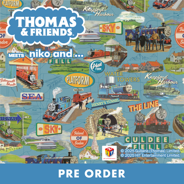 niko and …」から「きかんしゃトーマス」原作出版80周年を記念した