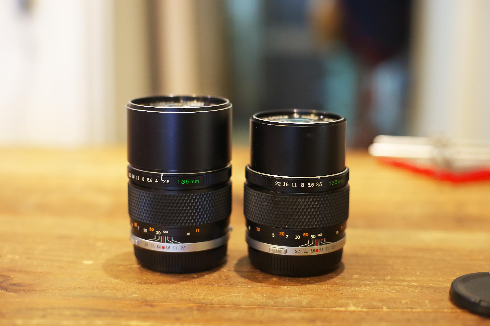 Olympus OM-system E.Zuiko 135mm F3.5 GET そして分解 – リフLOG