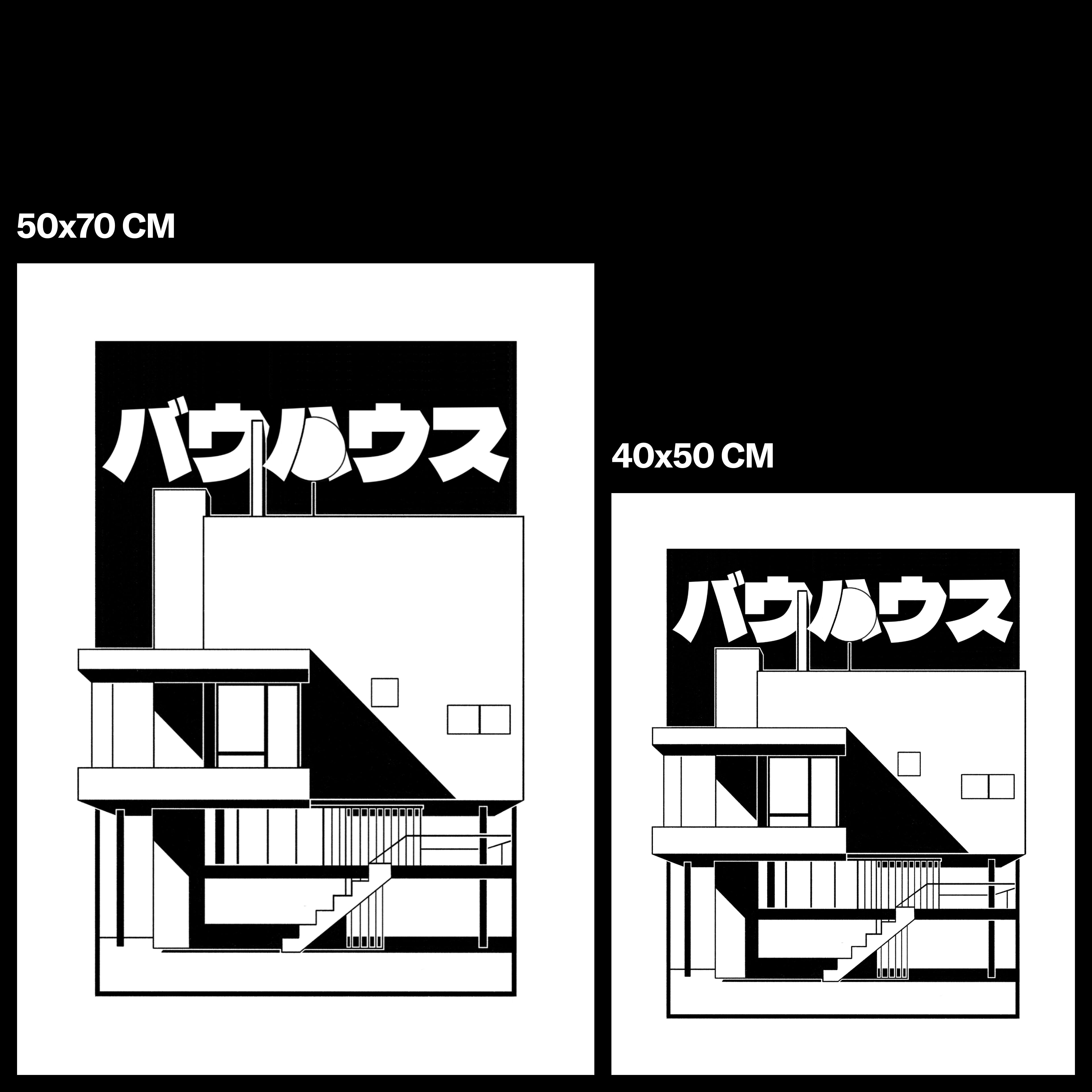 Bauhaus I バウハウス Print – Blau